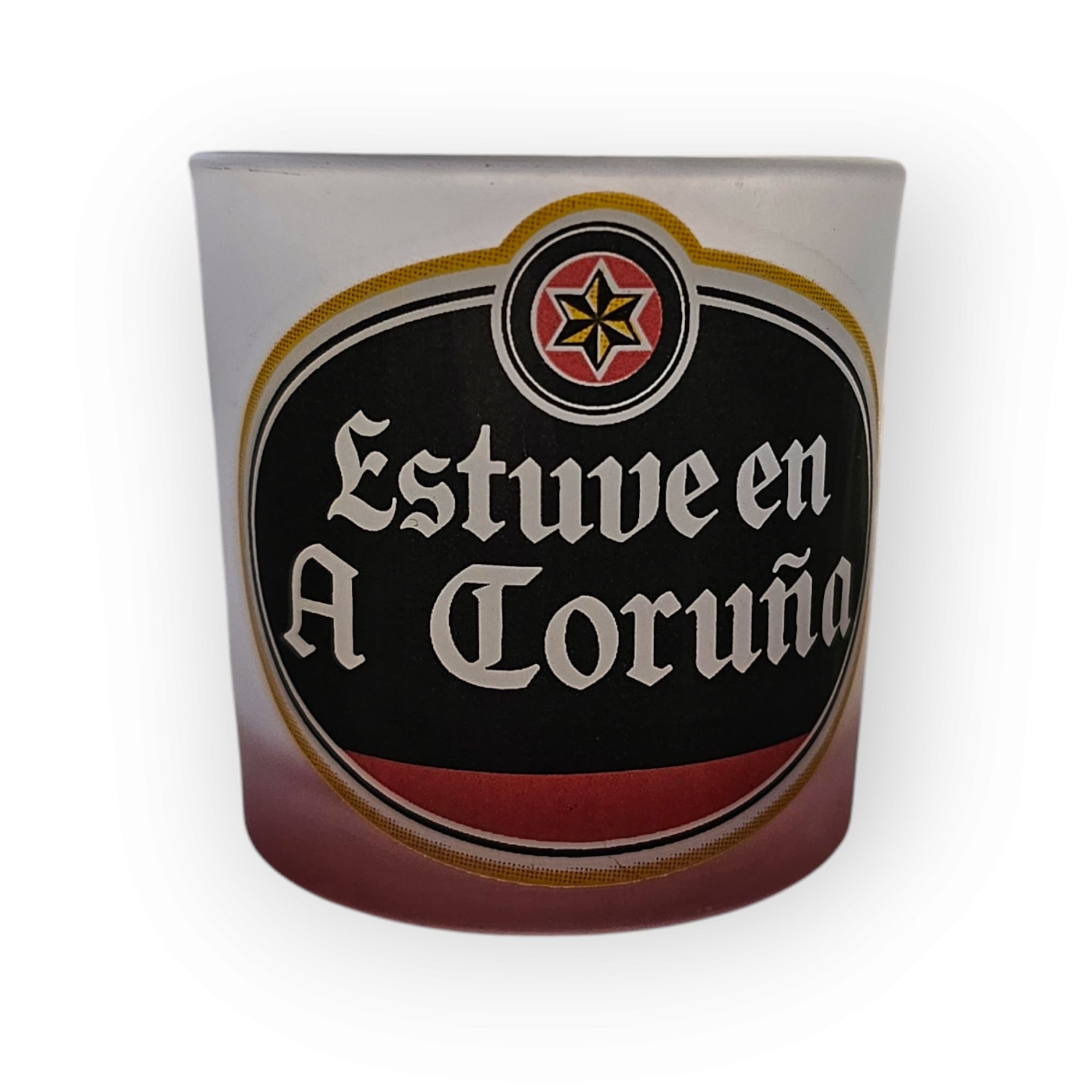 Vaso de Chupito Bajo - `Estuve en A Coruña`