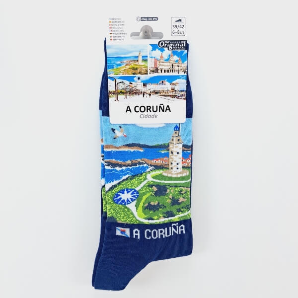Calcetines Postal A Coruña