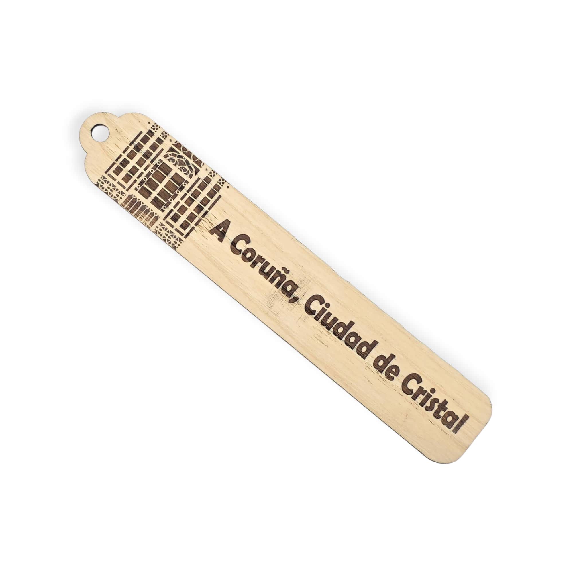 Marcapáginas Ciudad de Cristal