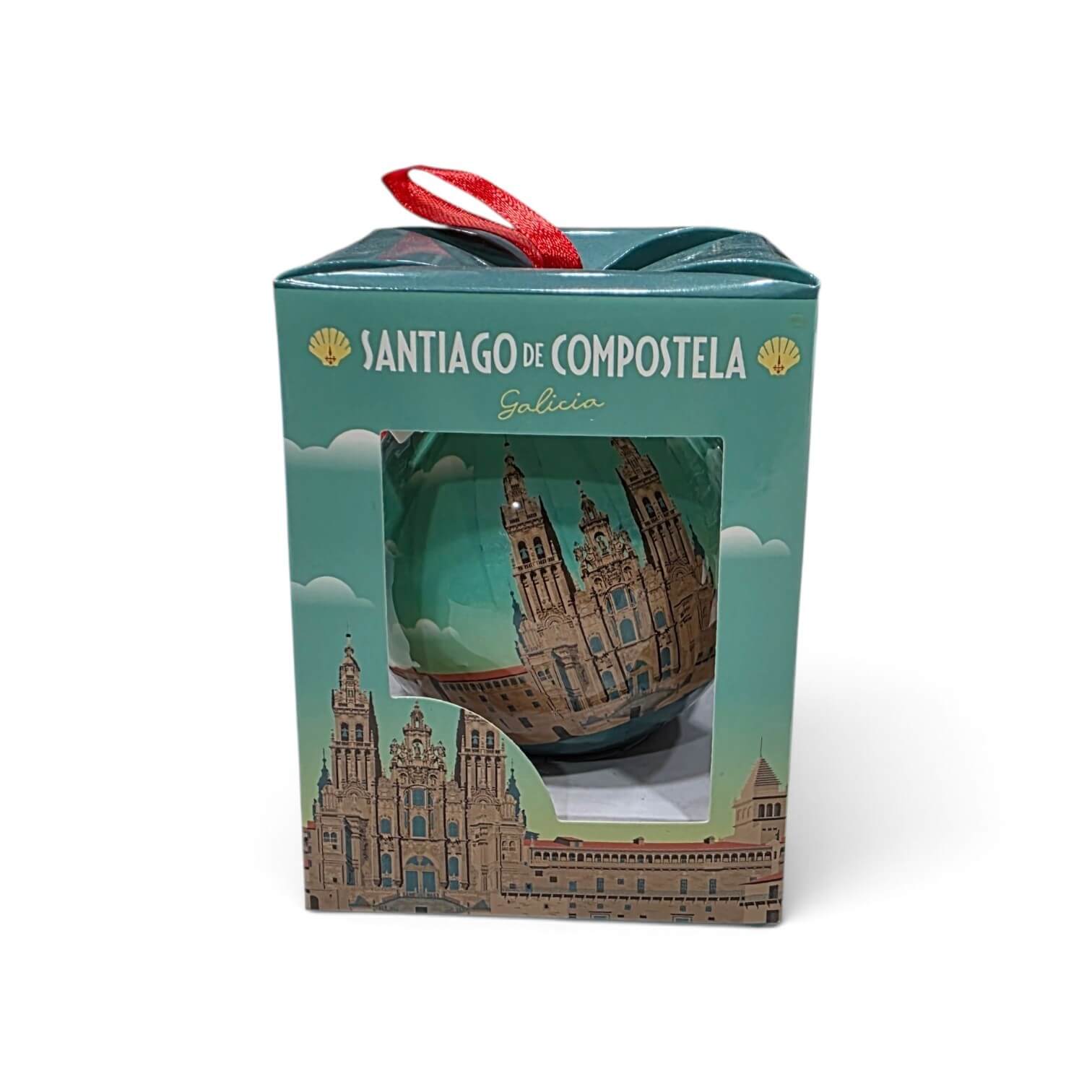 Bola Navidad Santiago Vectorial